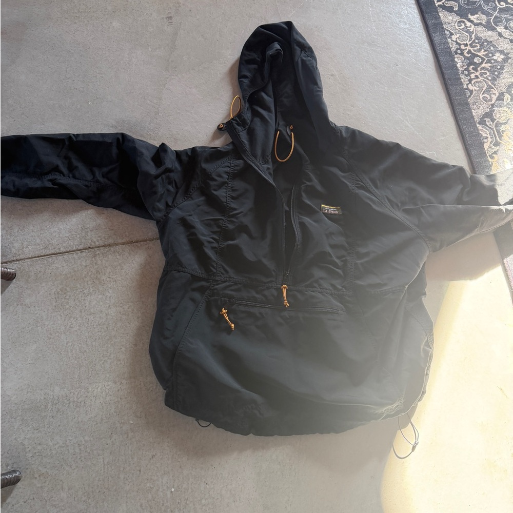 L.L. Bean Charcoal Hooded Jacket